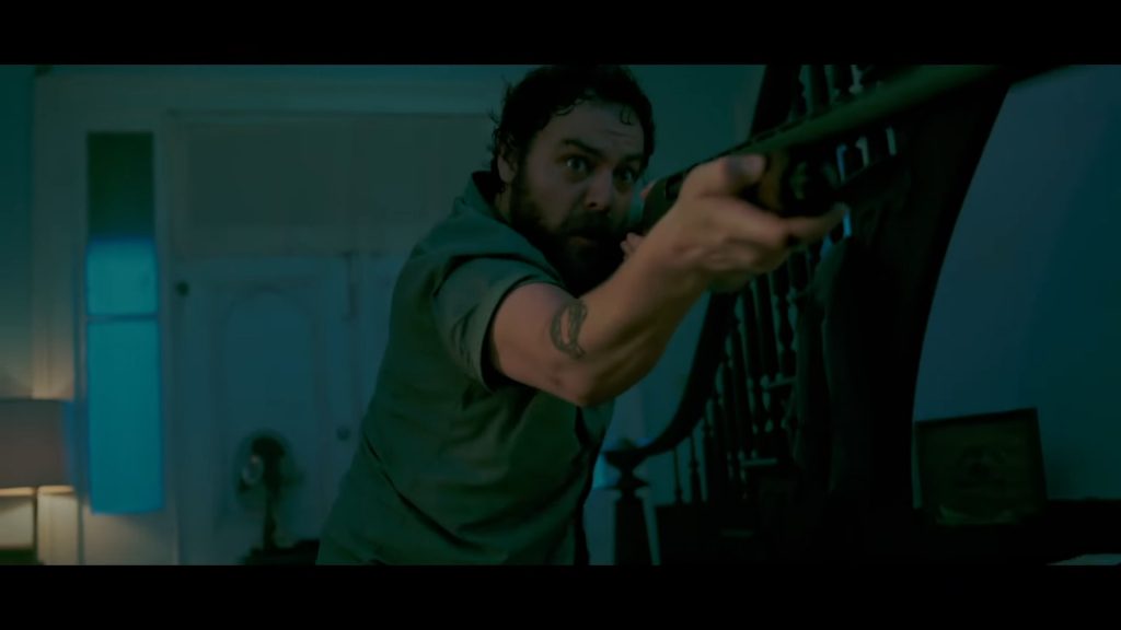 A screenshot from horror romance After Midnight (2019)