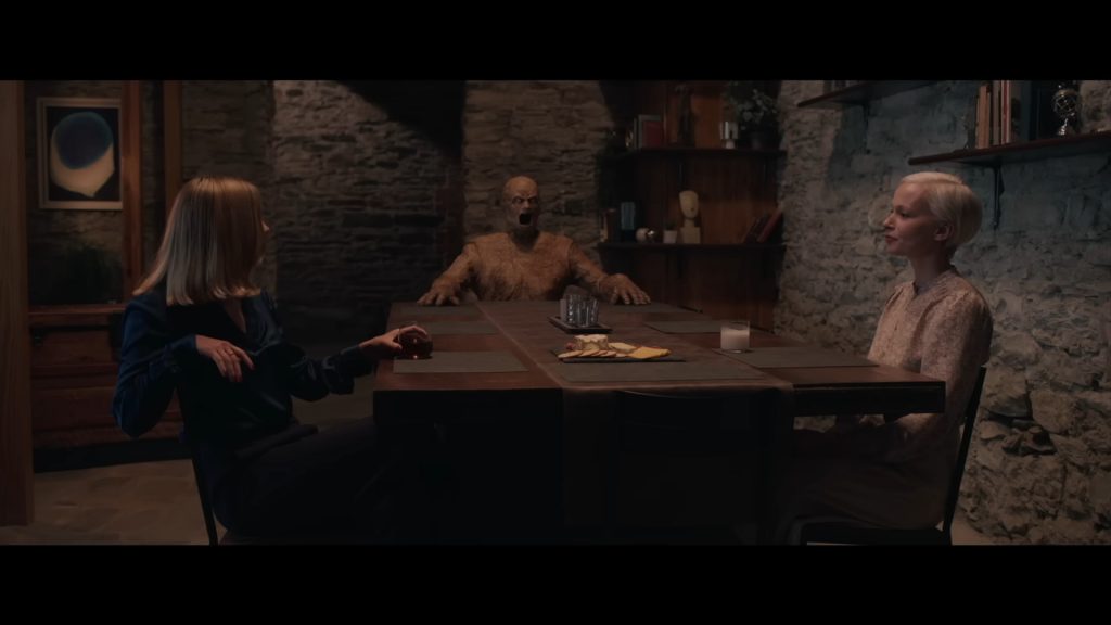 A screenshot from horror movie Oddity (2024)