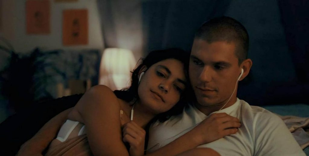 A screenshot from horror romance movie The Dead Thing (2024)