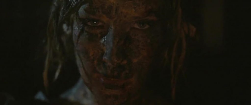 A screenshot from British horror movie Eden Lake (2008)