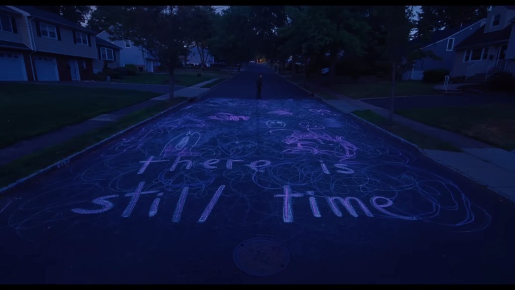 A screenshot from horror movie I Saw The TV Glow (2024)