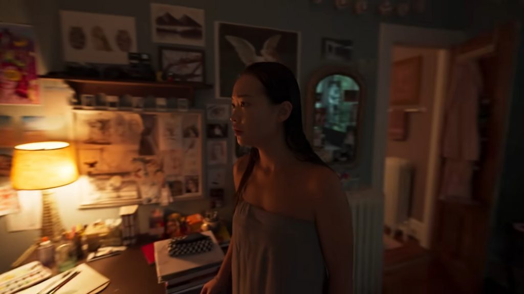 A screenshot from horror movie Presence (2024)