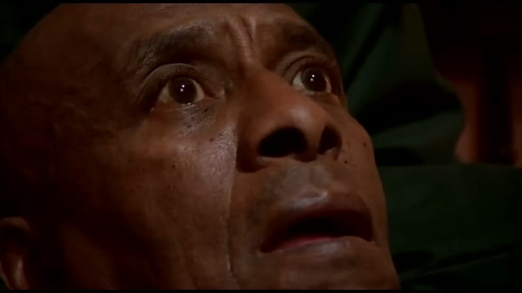 A screenshot from Stanley Kubrick's horror masterpiece The Shining (1980)