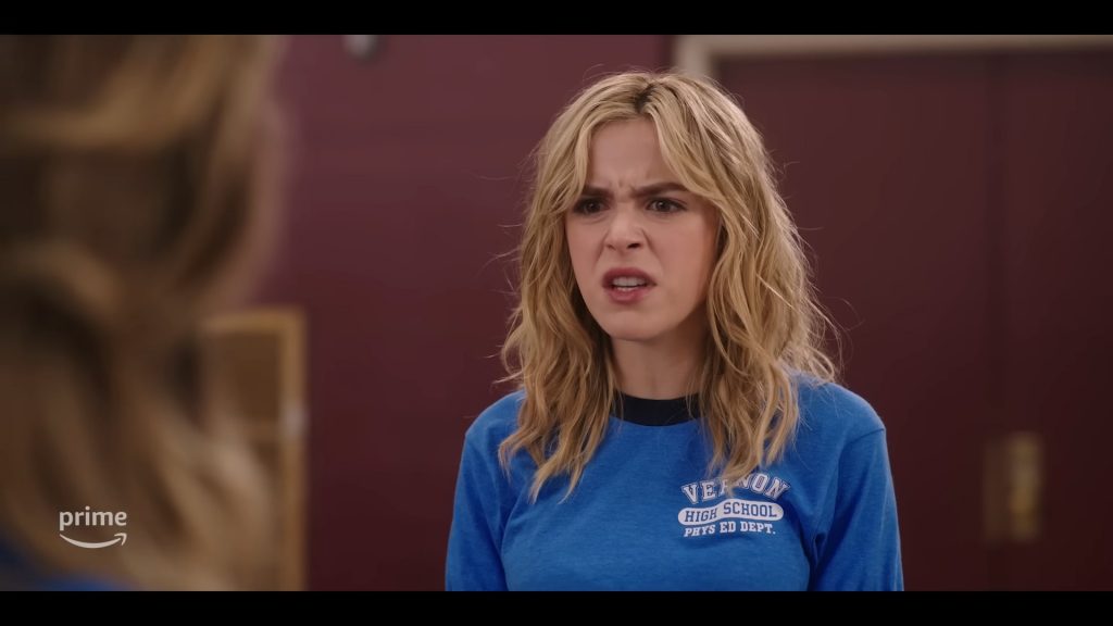 A screenshot from slasher movie Totally Killer (2023)