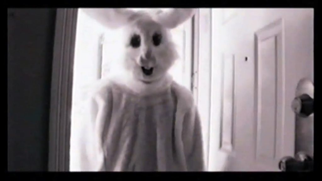 A screenshot from Easter themed horror movie Easter Bunny Bloodbath