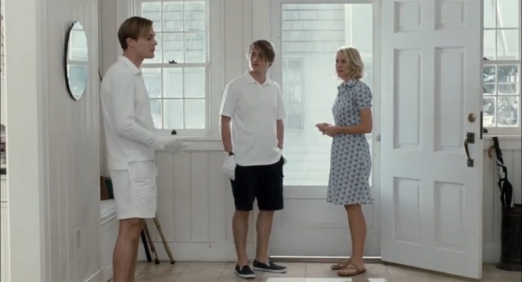 A screenshot from horror movie Funny Games (2007)