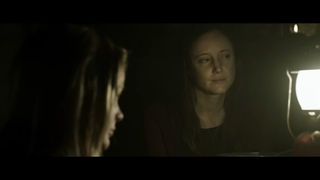 A screenshot from Zombie horror movie Hidden