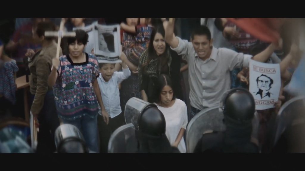 A Screenshot from horror movie La Llorona (2020)