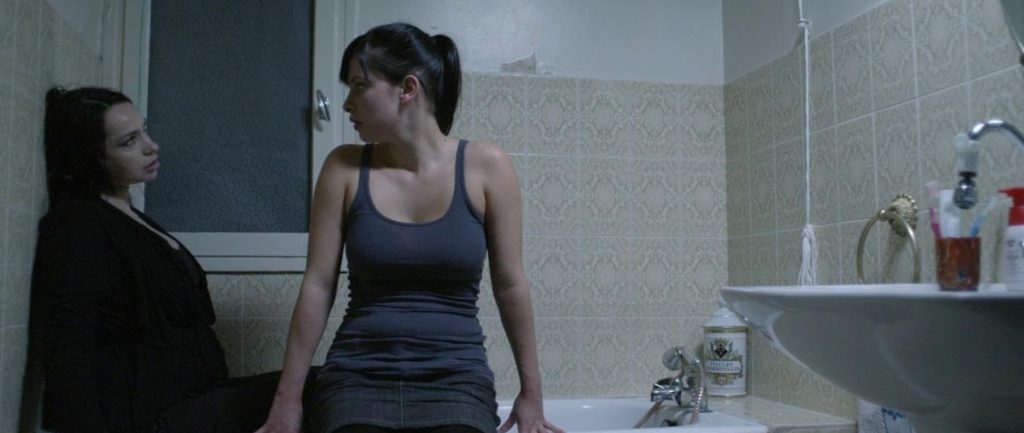 A screenshot from French horror movie Livid (2011)