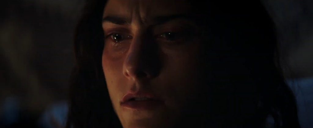 A screenshot from French horror movie The Advent Calendar (2021)