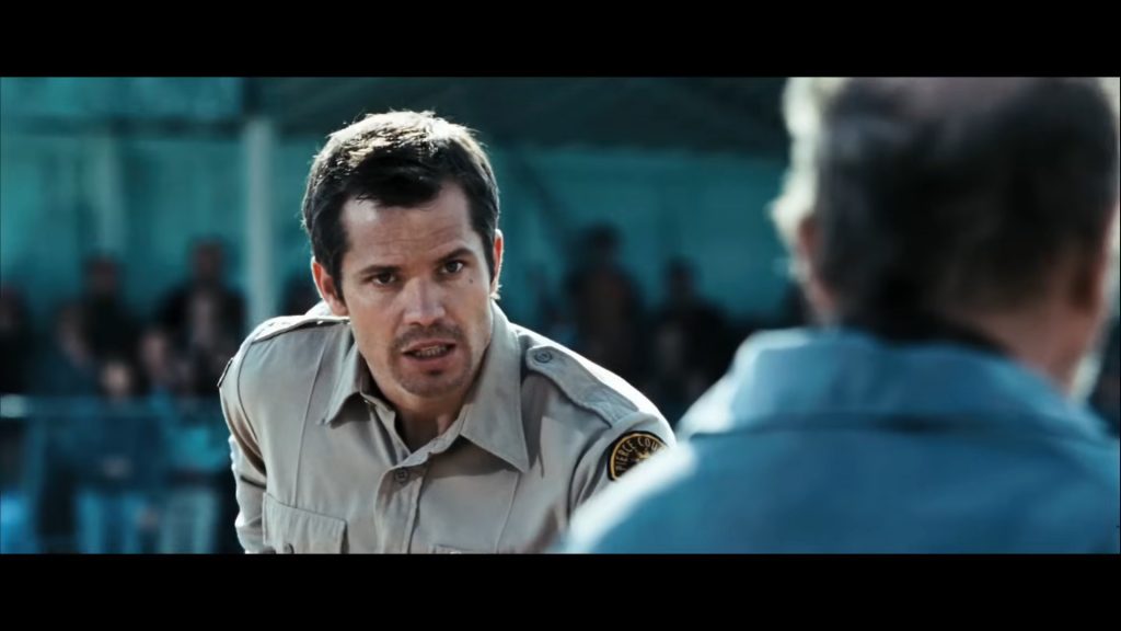 A screenshot from Zombie horror movie The Crazies(2010)