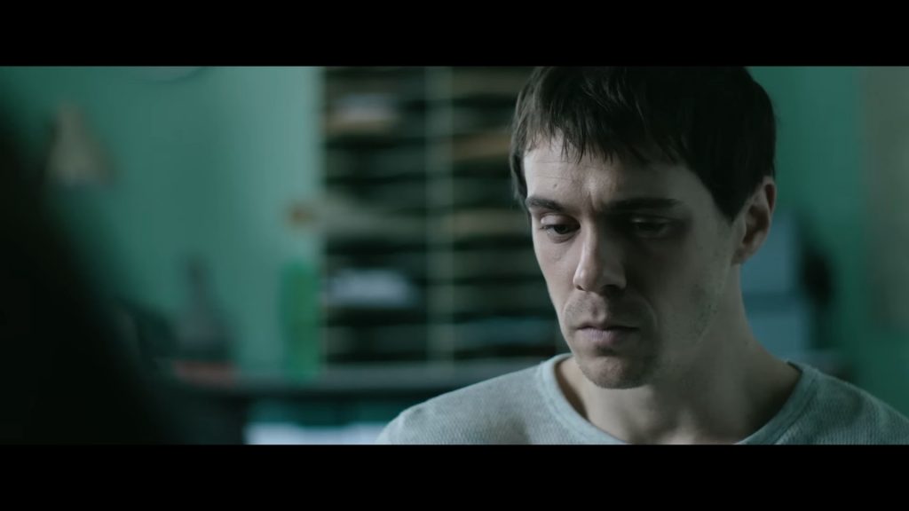A screenshot from Zombie horror movie The Cured (2017)