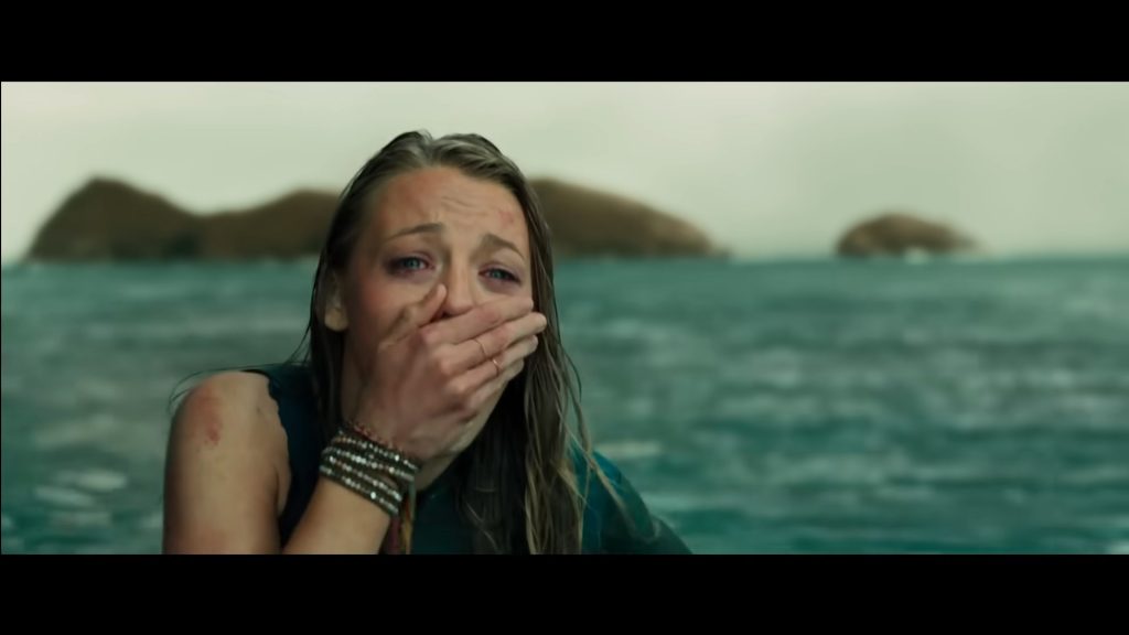 A screenshot from killer animal horror movie The Shallows (2016)