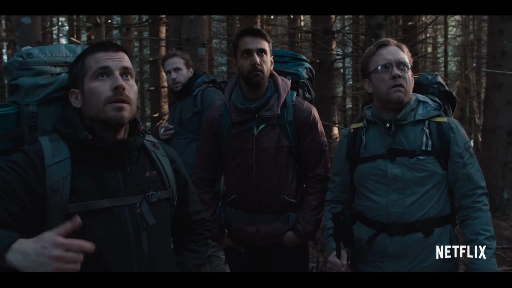 A screenshot from horror movie The Ritual (2017)