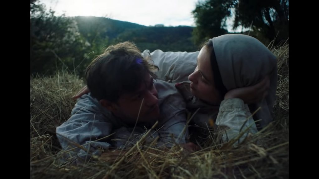 A screenshot from folk horror movie You Won't Be Alone (2022)