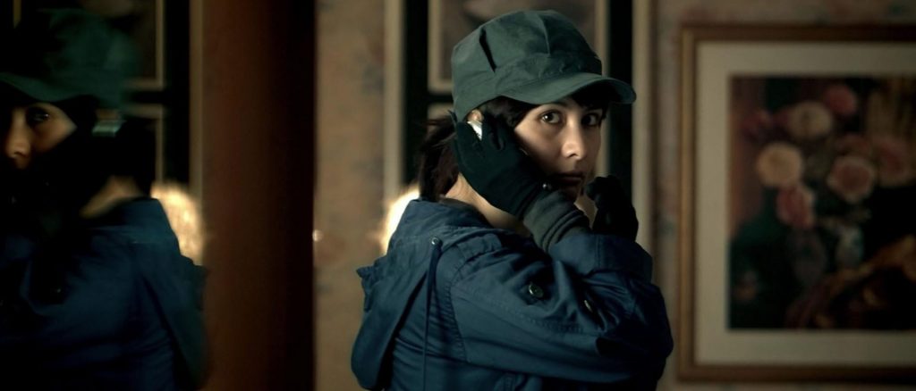 A screenshot from Hong Kong horror movie Dream Home (2010)