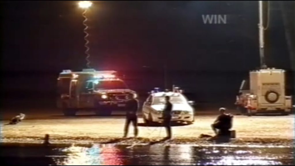 A screenshot from horror movie Lake Mungo (2008)