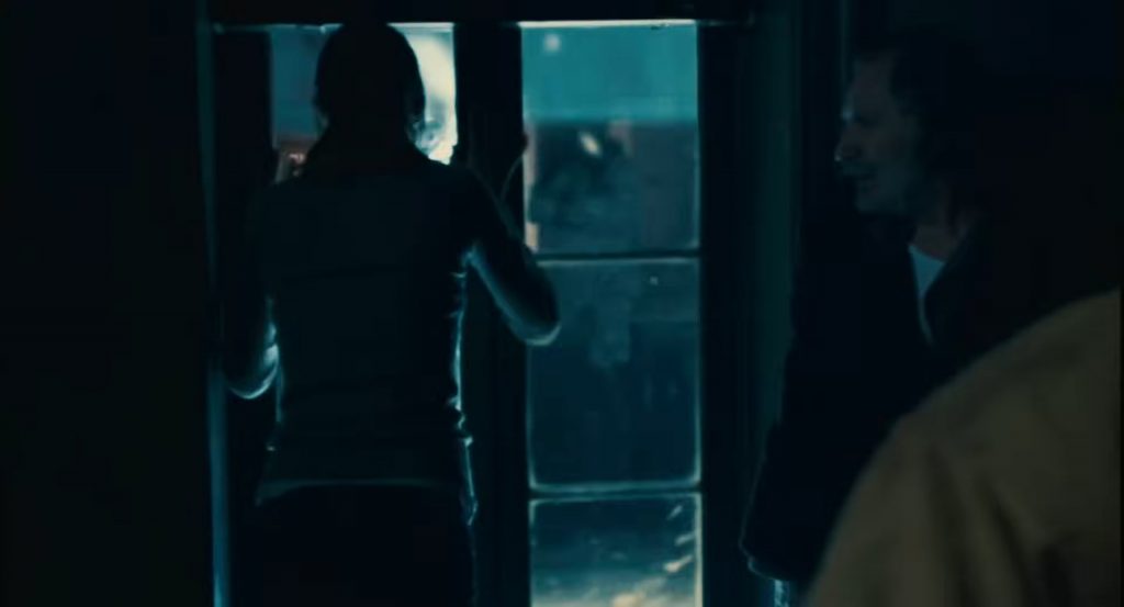 A screenshot from horror movie Quarantine (2008)