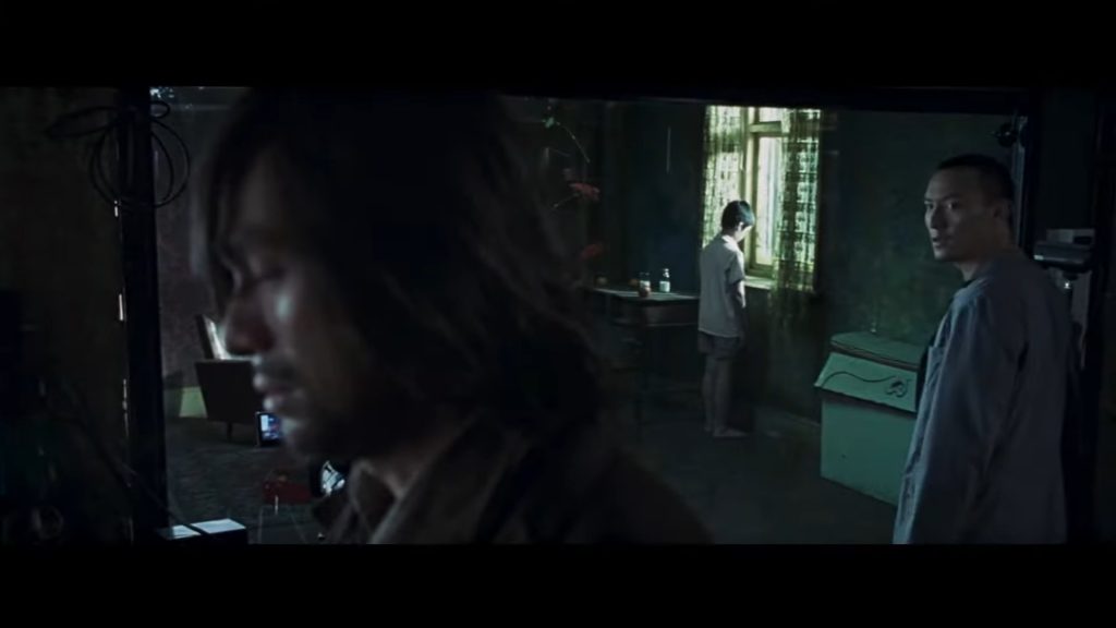 A screenshot from Taiwanese horror movie Silk (2006)