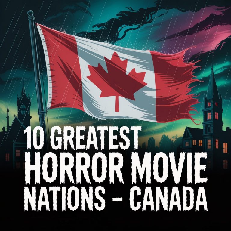 We are counting down the 10 greatest horror nations on earth. At 9 - Canada.