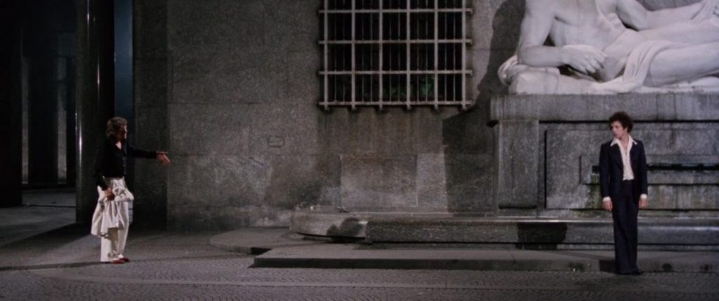 A screenshot from Italian Giallo movie Deep Red (1975)