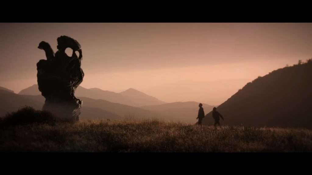 A screenshot from cosmic horror movie The Endless (2017)