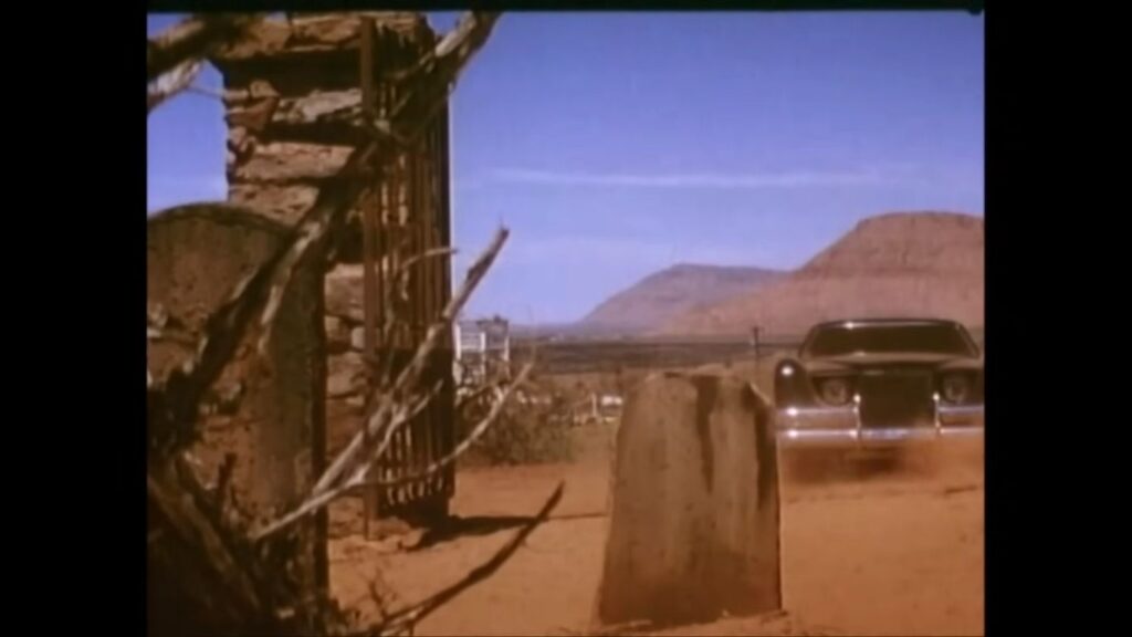 The sinister, customized black 1971 Lincoln Continental Mark III from the 1977 horror film The Car, designed by George Barris.